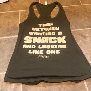 Fitness Tee Co racer back tank